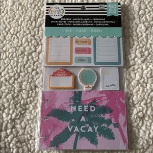 NWT Happy Planner Stickers/Sticky Notes/Cardstock